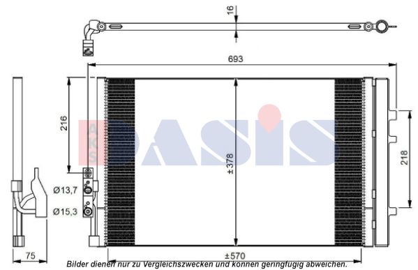 AKS DASIS kondensatorius, oro kondicionierius 052026N